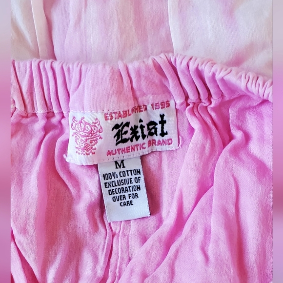 MultiPink Tie-Dye Ruffle Skirt, Size M-XL - Picture 5 of 5